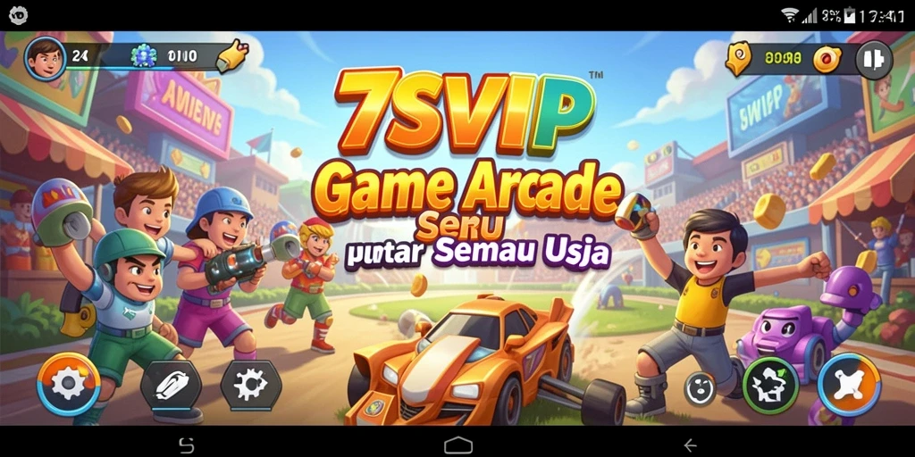 Tampilan gameplay seru dari 7SVIP yang menantang.