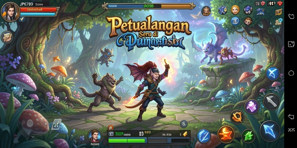 Tampilan gameplay menakjubkan di dunia petualangan JP6789.