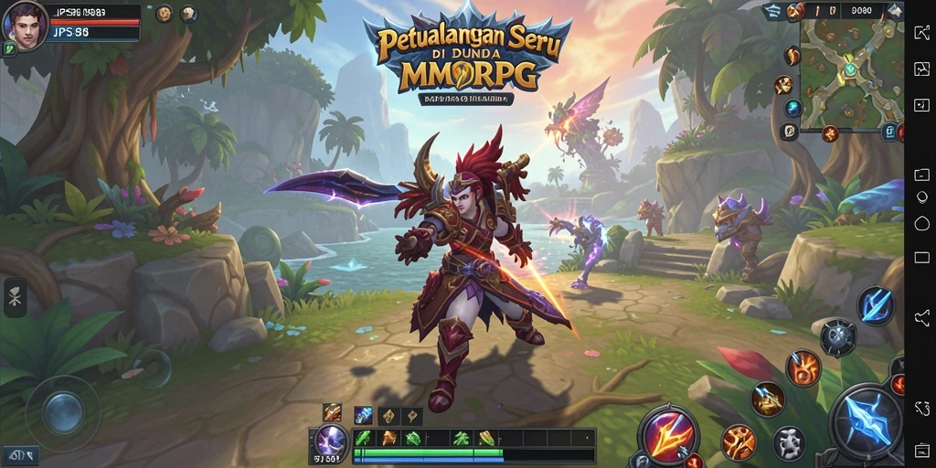 Mengasah keterampilan dalam pertarungan di dunia MMORPG JPS88.