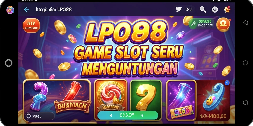 Tampilan gameplay slot yang memukau dan mengasyikkan.