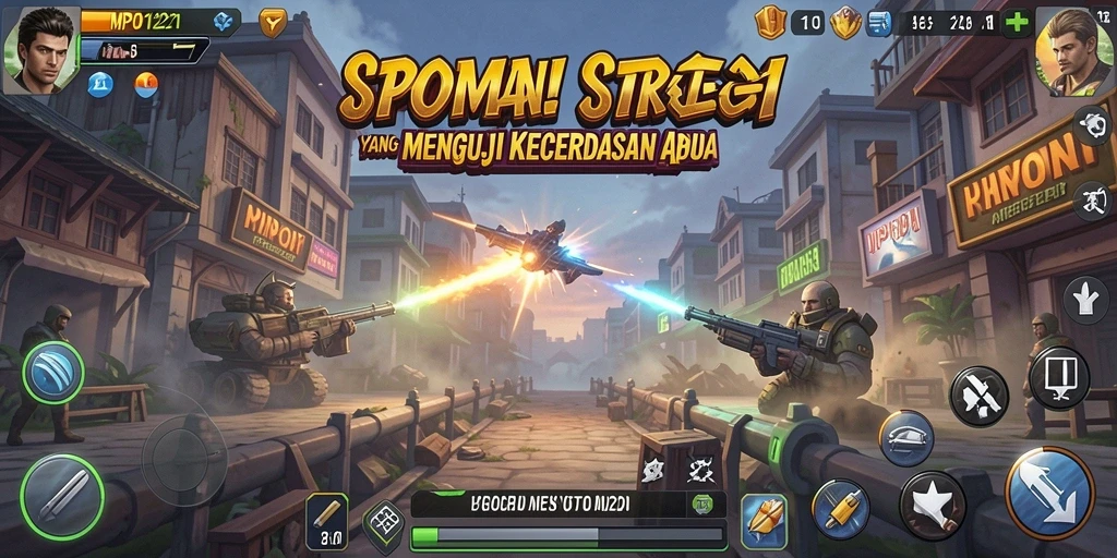 Gameplay MPO1221 menghadirkan strategi dan taktik mendebarkan.
