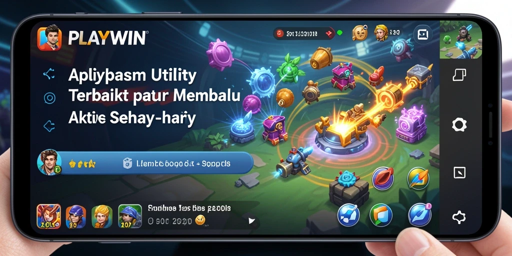 Tampilan antarmuka PLAYWIN yang bersih dan fungsional.