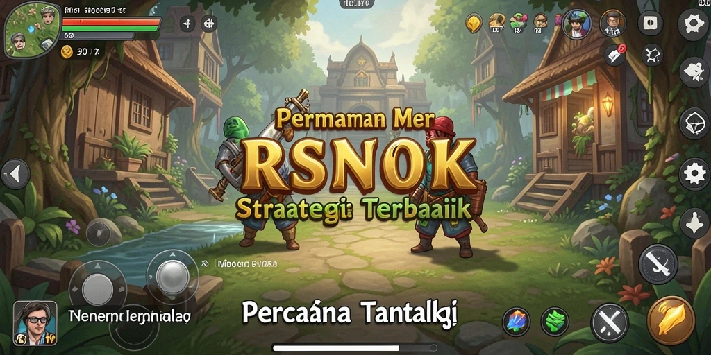 Tampilan gameplay menarik RSNOK yang penuh strategi.