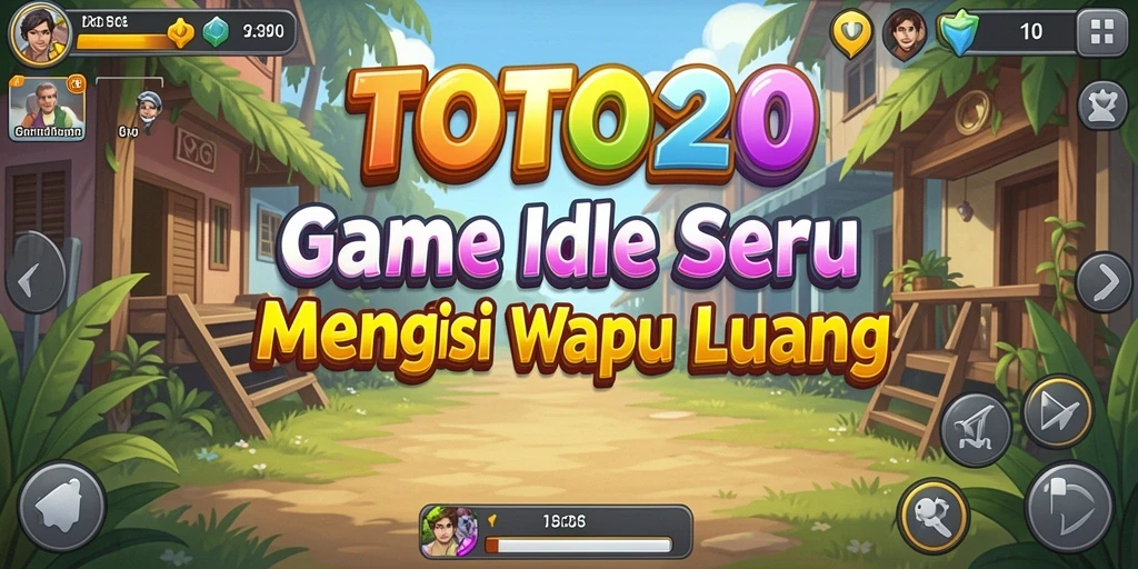 Screenshot TOTO20 menampilkan gameplay Idle yang mengasyikkan.