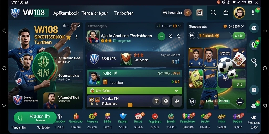 Tampilan gameplay Sportsbook VW108 yang menarik dan interaktif.